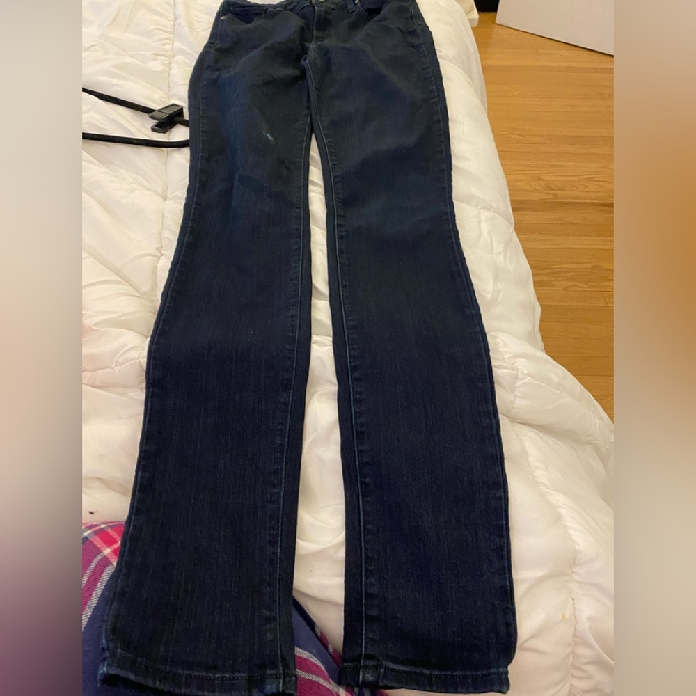 Paige brand denim jeans size 28. Dark denim